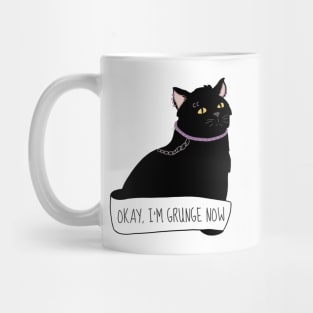 Grunge Salem Cat Mug